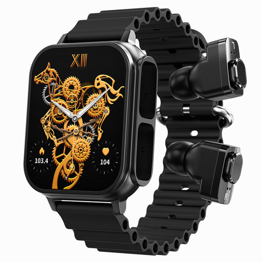 Montre connectée NJH04 en gros avec écouteurs 