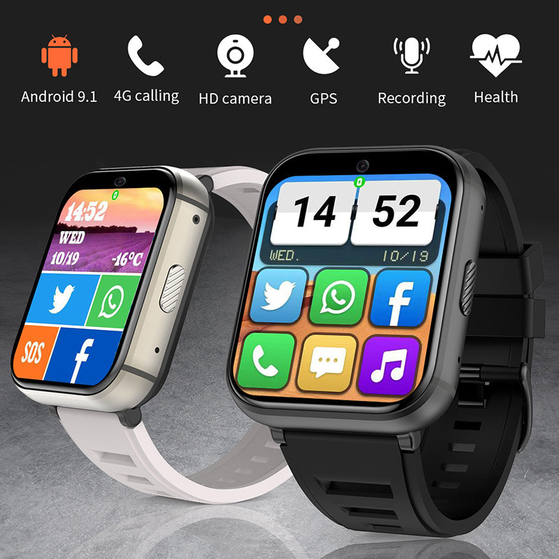 NHJ06 4G SIM WIFI GPS Smart Watch