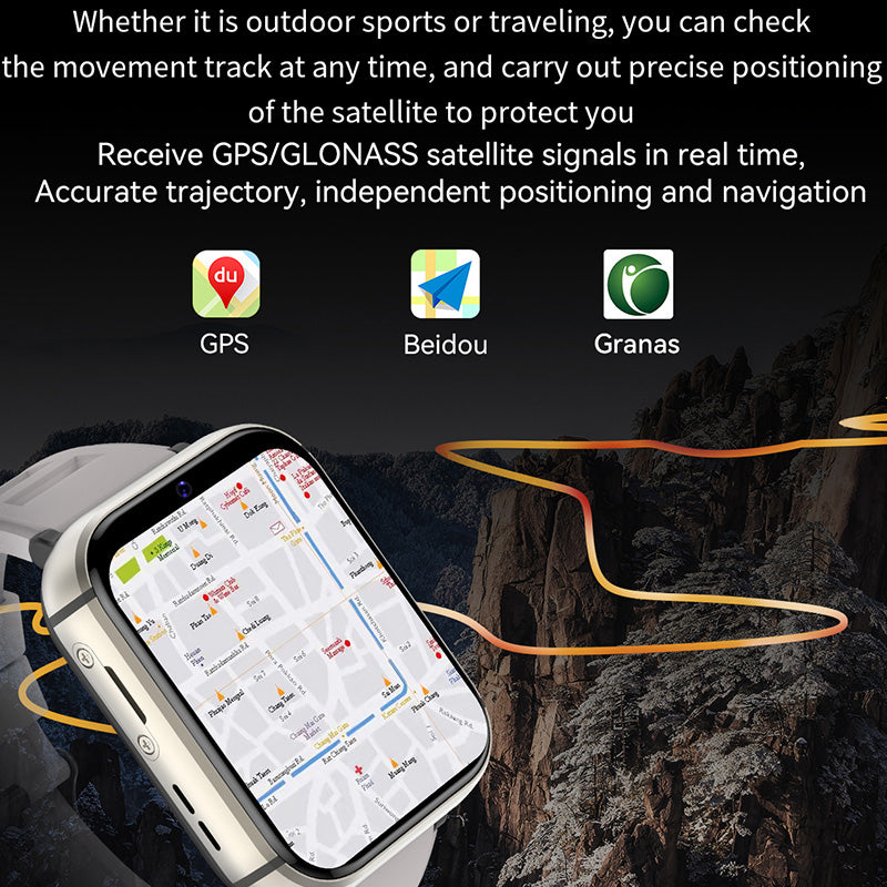 NHJ06 4G SIM WIFI GPS Smart Watch