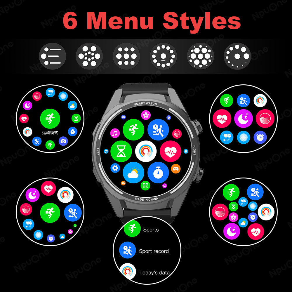 NJH01 1.6" big screen smart watch