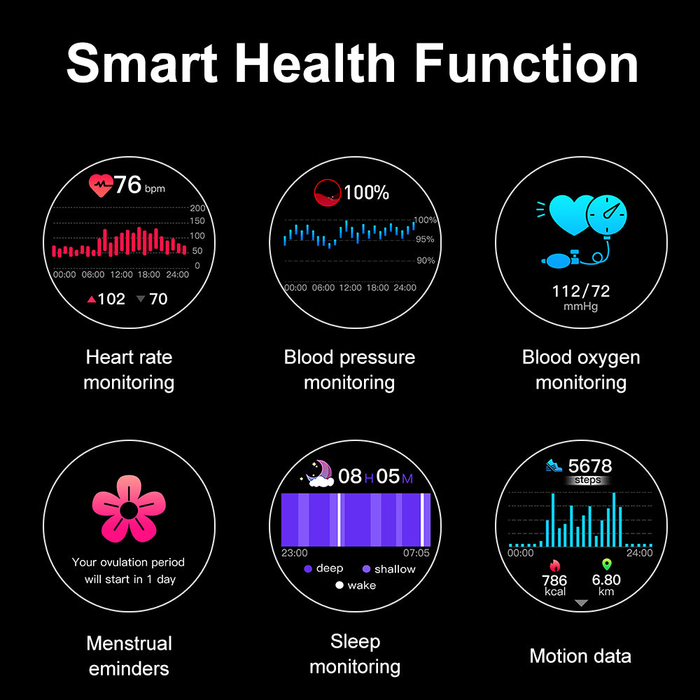 NJH01 1.6" big screen smart watch