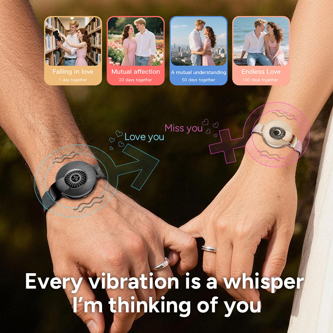 Couples wearing fitness trackers sharing health and activity data