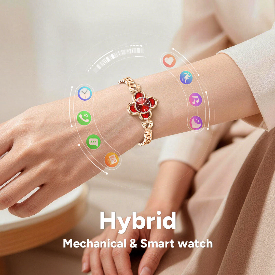 Hybrid smartwatches with classic analog design and fitness tracking